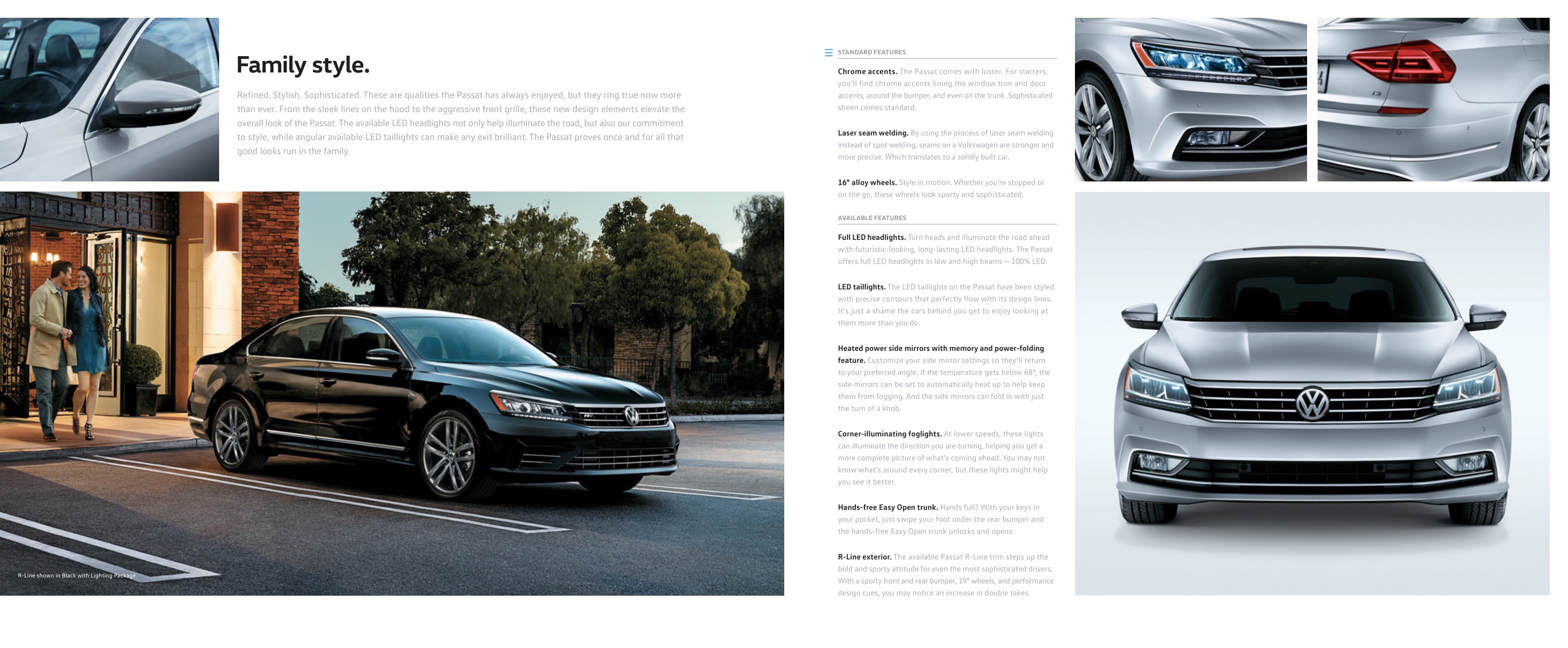 2016 VW Passat Brochure Page 9